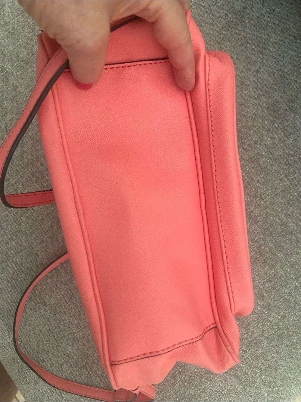 GUESS Coral-Orange Women's Mini Backpack
